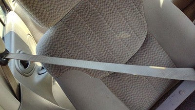01-05 Grand Am Passenger Right Front Seat Belt Retractor Shoulder 52D Dark Taupe