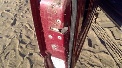 1986 Isuzu Pup Pickup Driver Left Front Door Latch With Rods/Cables Oem