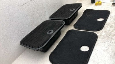 2016 Dodge Journey Rear Under Floor Storage Bin Pair Oem 2Nd Row