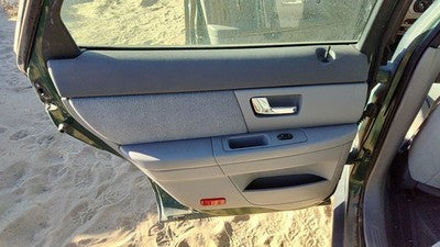 2000-2002 Ford Taurus Driver Left Rear Door Trim Panel With Switches Back Gray