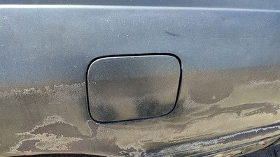 1997-2001 Toyota Camry Fuel Tank Door With Hinge Gas Lid Oem Filler Blue 8L3