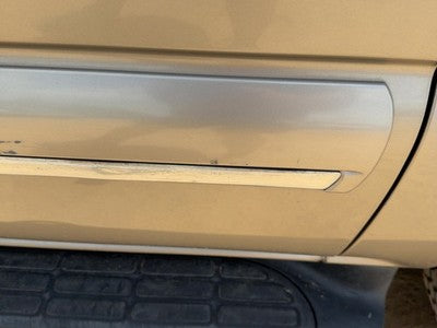 00-04 Suburban Driver Left Rear Moulding From Door Back Trim Strip Pewter 11U