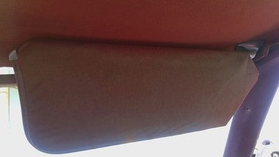 1978 Buick Regal Passenger Right Sun Visor Oem Red