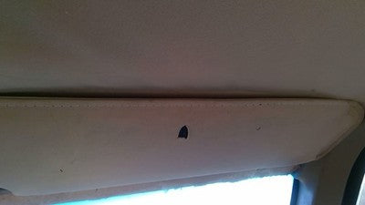 1995 Chevy Astro Passenger Right Sun Visor Oem Tan