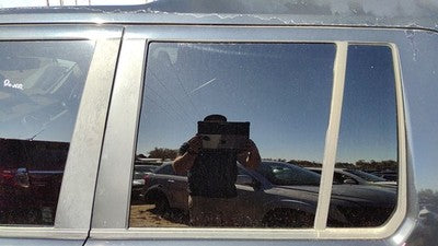 05-09 Land Rover Lr3 Driver Left Rear Side Window Door Glass Oem Back Cvb500310