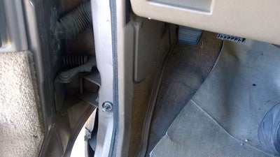 1995 Chevy Astro Driver Left Lower Kick Trim Panel Oem Tan