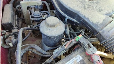 1996-1997 Nissan Hardbody Power Steering Fluid Remote Reservoir Tank Oem 2.4L