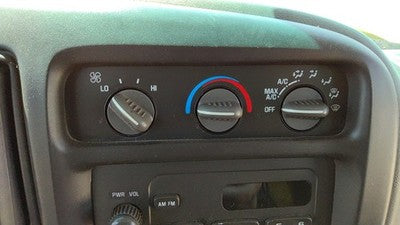 01-07 Express Van 2500 Temperature Control Module In Dash Heater Ac Head Unit