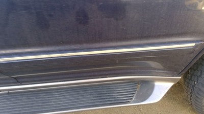 1995-2001 Ford Explorer Driver Left Rear Moulding From Door Back Trim Strip Blue