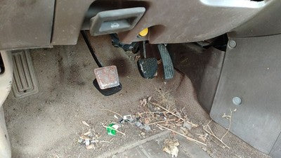 1997 Ford Escort Complete Clutch And Brake Pedal Assembly Oem