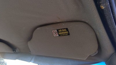 1999 F250 Super Duty Passenger Right Sun Visor Oem