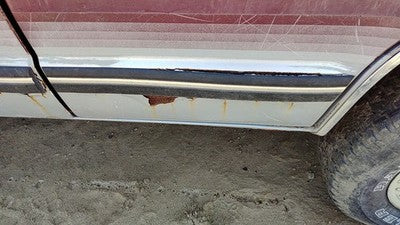 1993 S10 Blazer Driver Left Rear Moulding From Door Oem Back Trim Strip