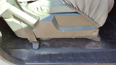 2015 Ford F250 Passenger Right Side Seat Trim Panel Oem Gray 3S