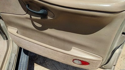 98 99 Navigator Passenger Right Front Inside Door Trim Panel Wth Switches Tan Kx