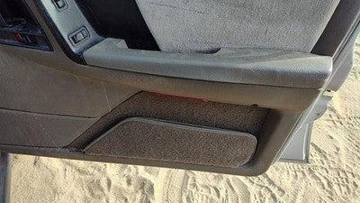 94 Jeep Grand Cherokee Passenger Right Front Door Trim Panel With Switches Gray
