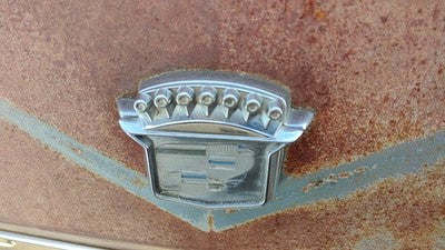 1984 Deville Sedan Trunk Emblem Key Cover Rear Back Deck Lid