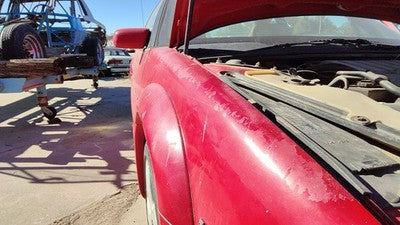 1991-1996 Grand Prix Passenger Right Front Fender Oem Red 2 Door 12510702