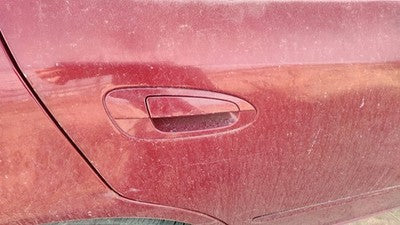 2002-2006 Nissan Altima Passenger Right Rear Outside Door Handle Back Red A15