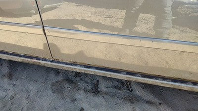 98-04 Audi A6 Passenger Right Front Moulding From Door Oem Trim Strip 3.0L Gold