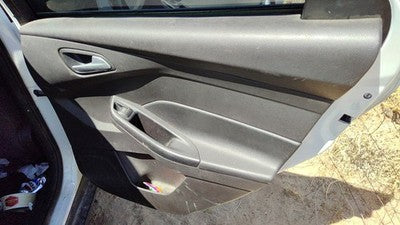 13-18 Focus Ford Focus Passenger Right Rear Door Trim Panel With Switches Back B