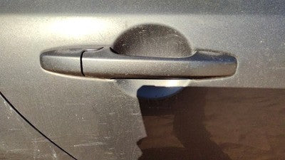 06-11 Honda Civic Passenger Right Rear Outside Door Handle Sedan Gy Galaxy Gray
