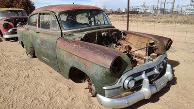 1953 Chevy Bel Air 150 Sedan Passenger Right Rear Manual Window Regulator Back