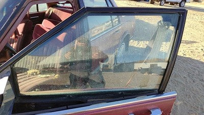 1989-1991 Olds 88 Driver Left Front Side Window Door Glass Oem 20749624