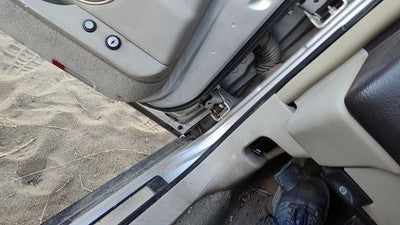 2003 Lincoln Town Car Driver Left Lower Kick Trim Panel Oem Gray