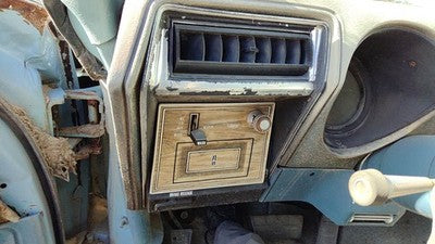 1975 Cutlass Supreme Driver Left Dash Trim Mount Panel Wiper Switch Heater Vent