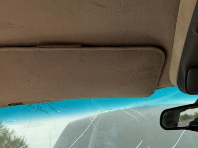 1997 Chevy Silverado 1500 Driver Left Sun Visor Oem Gray