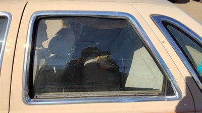 1984-1987 Ford Tempo Driver Left Rear Side Window Door Glass Oem Back
