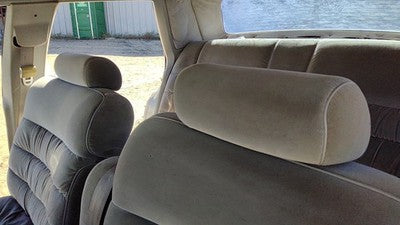 1985 Mercury Grand Marquis Pair Of Front Headrests Oem Left Right Set Seat
