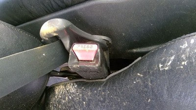 91 Mitsubishi Galant Vr-4 Passenger Right Front Seat Belt Buckle Female Receiver