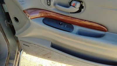 00-01 Lesabre Buick Passenger Right Front Door Trim Panel With Switches Gray 17B