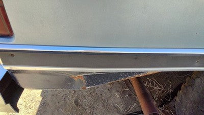 1982 Ford F150 Passenger Right Rear Moulding On Rear Of Box Oem