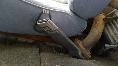 94 Chevy Caprice Passenger Right Front Seat Belt Retractor Oem Shoulder Blue Rh