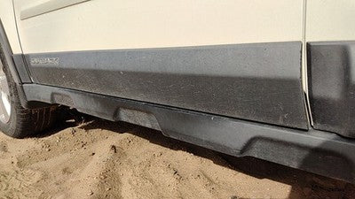 10-12 Legacy Outback Driver Left Front Lower Moulding From Door Trim Strip