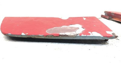 70-73 Nissan Datsun 240Z Driver Passenger Access Cover For Hood Engine Area Red