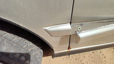 99-02 Cabrio Convertible Driver Left Moulding From Fender Oem Trim Strip Silver