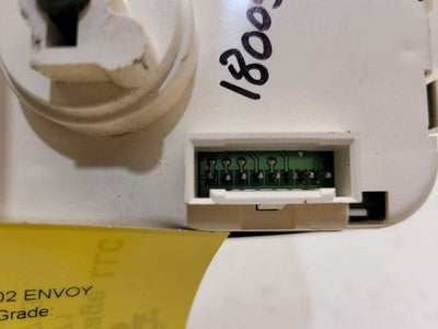 2002-2009 Gmc Envoy Temperature Control Heater Head Unit Rear Id 15095235