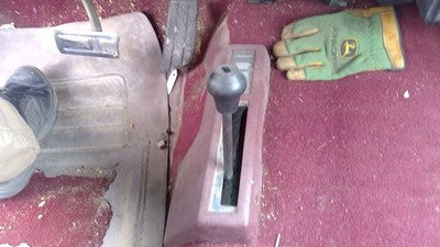 88 Gmc Sierra 2500 4X4 Shifter Lever Assembly With Linkage 4Wd T Case Shift Unit