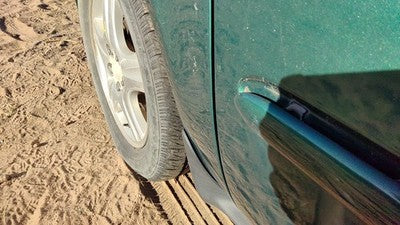 2000-2007 Ford Taurus Driver Left Front Fender Oem Su Tropic Green Yf1z16006aa