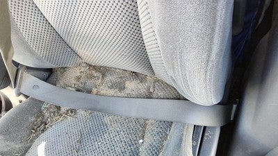 2005-2007 Hyundai Tucson Driver Left Front Seat Belt Retractor Shoulder U7 Gray