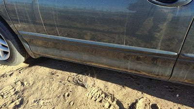 98-04 Intrepid Driver Left Front Moulding From Door Trim Strip Steel Blue Pbq
