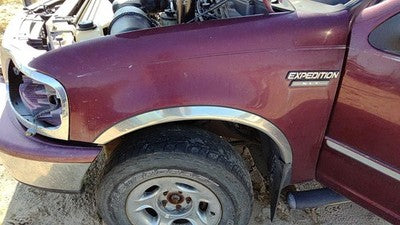 1997-2002 Ford Expedition Driver Left Front Fender Oem Maroon Jl F85z16006ca
