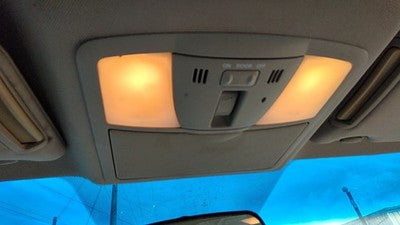 07-09 Nissan Altima Center Overhead Console Dome Light Map Lamp Cubby Charcoal G