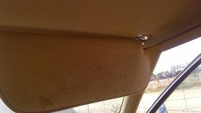 1985 Olds 88 Passenger Right Sun Visor Oem Tan
