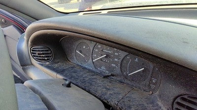 1997 Ford Aspire Trim Bezel Around Speedometer Oem Dash Surround Panel Gray