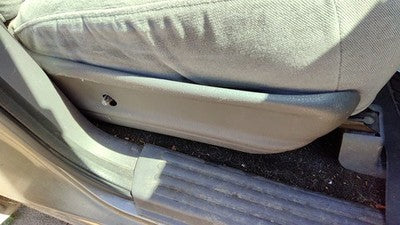 2005 Ford Explorer Passenger Right Side Seat Trim Panel Oem Gray Tt