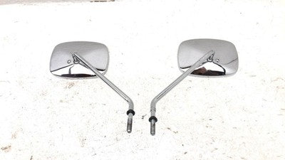 2000 Harley Davidson Set Of Chrome Mirrors Pair Oem 5X3.5 Inch